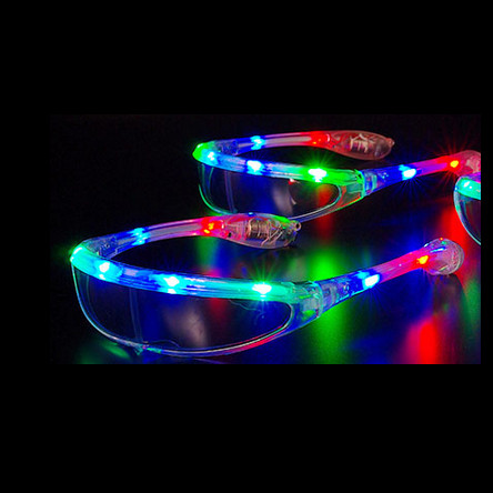 Gafas esqui LED multi color