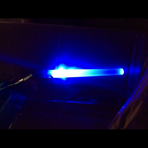 Palo de luz LED -  azul