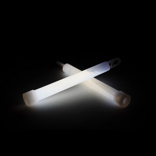 Glowsticks 15 cm blanco