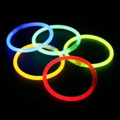 Pulseras luminosas mix 100 piezas