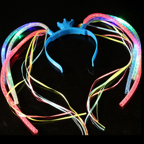 Trenza de pelo LED con diadema