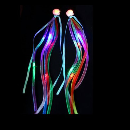 Trenza de Pelo LED multi color